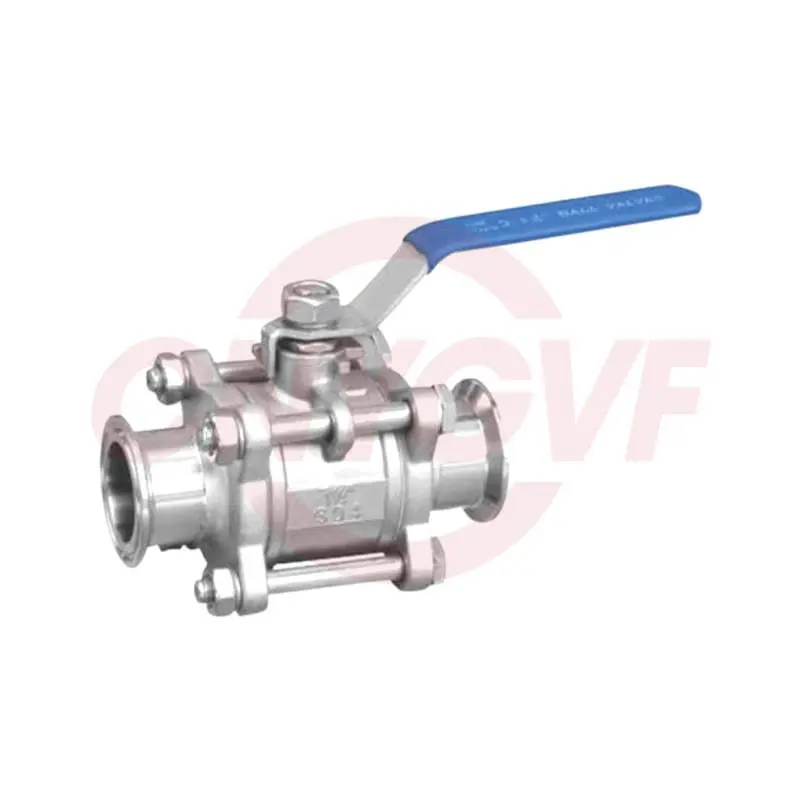 三片式快装球阀